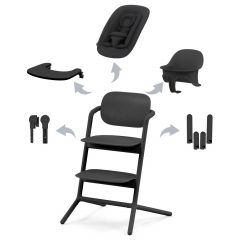 Lemo 2 kinderstoel 4-in-1 set