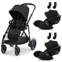 e-Gazelle S kinderwagen + 2 Cloud G3 i-Size autostoelen
