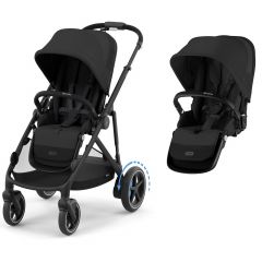 e-Gazelle S kinderwagen + tweede zitje