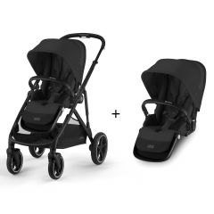 Gazelle S 2 kinderwagen + tweede zitje