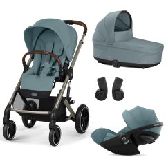 Trio Balios S Lux 3 + S Lux reiswieg + Cloud G3 i-Size