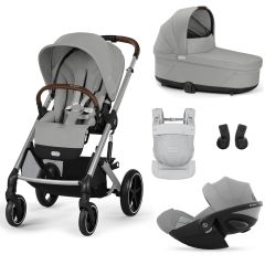 Trio Balios S Lux 3 + S Lux reiswieg + Cloud G i-Size + Amya draagzak