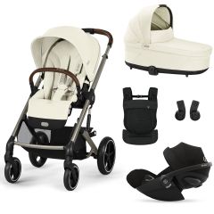 Trio Balios S Lux 3 + S Lux reiswieg + Cloud G i-Size + Amya draagzak