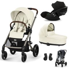 Trio Balios S Lux 3 + S Lux reiswieg + Cloud G3 i-Size + kinderwagen regenhoes