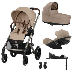 Trio Balios S Lux 3 + S Lux reiswieg + Cloud G i-Size + G Base