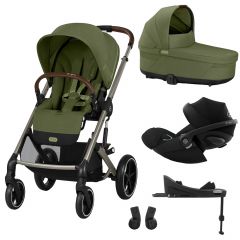 Trio Balios S Lux 3 + S Lux reiswieg + Cloud G i-Size + G Base