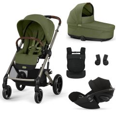 Trio Balios S Lux 3 + S Lux reiswieg + Cloud G i-Size + Amya draagzak