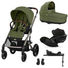 Trio Balios S Lux 3 + S Lux reiswieg + Cloud G i-Size + G Base