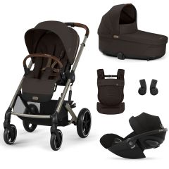 Trio Balios S Lux 3 + S Lux reiswieg + Cloud G i-Size + Amya draagzak
