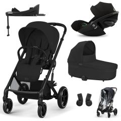 Trio Balios S Lux 3 + S Lux reiswieg + Cloud G3 i-Size + G3 Base + kinderwagen regenhoes