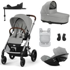 Trio Balios S Lux 3 + S Lux reiswieg + Cloud G3 i-Size + G3 Base + Amya draagzak