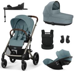 Trio Balios S Lux 3 + S Lux reiswieg + Cloud G3 i-Size + G3 Base + Amya draagzak