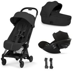 Trio Coya 2 + plooibare reiswieg + Cloud G i-Size