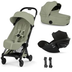 Trio Coya 2 + plooibare reiswieg + Cloud G i-Size