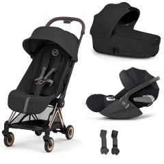 Trio Coya 2 + plooibare reiswieg + Cloud T i-Size