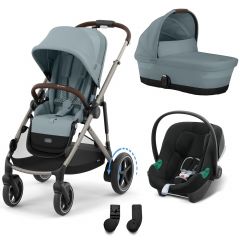 Trio e-Gazelle S + reiswieg + Aton B2 i-Size