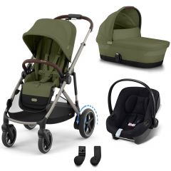 Trio e-Gazelle S + reiswieg + Aton B2 i-Size