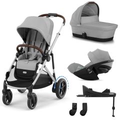 Trio e-Gazelle S + reiswieg + Cloud G3 i-Size + G3 Base