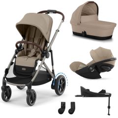 Trio e-Gazelle S + reiswieg + Cloud G i-Size + G Base