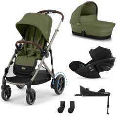 Trio e-Gazelle S + reiswieg + Cloud G i-Size + G Base