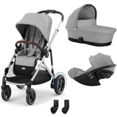 Trio e-Gazelle S + reiswieg + Cloud G i-Size