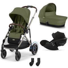 Trio e-Gazelle S + reiswieg + Cloud G i-Size
