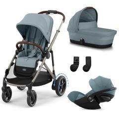 Trio e-Gazelle S + reiswieg + Cloud G3 i-Size