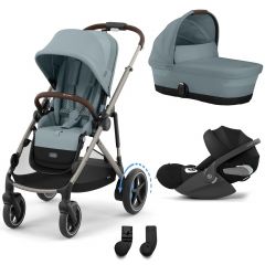 Trio e-Gazelle S + reiswieg + Cloud T i-Size