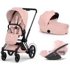 Trio e-Priam 3 + plooibare reiswieg + Cloud T i-Size