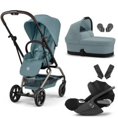 Trio Eezy S Twist+ Plus 2 + S reiswieg + Cloud T i-Size