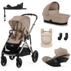 Trio Gazelle S 2 + reiswieg + Cloud G i-Size + G Base + Amya draagzak