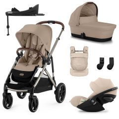Trio Gazelle S 2 + reiswieg + Cloud G3 i-Size + G3 Base + Amya draagzak