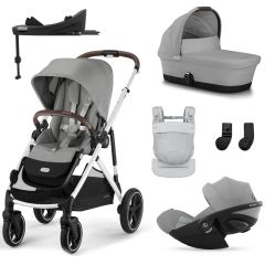 Trio Gazelle S 2 + reiswieg + Cloud G i-Size + G Base + Amya draagzak