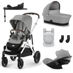 Trio Gazelle S 2 + reiswieg + Cloud G3 i-Size + G3 Base + Amya draagzak