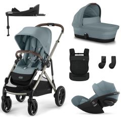 Trio Gazelle S 2 + reiswieg + Cloud G i-Size + G Base + Amya draagzak