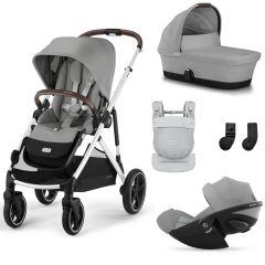 Trio Gazelle S 2 + reiswieg + Cloud G i-Size + Amya draagzak
