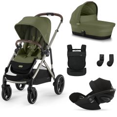 Trio Gazelle S 2 + reiswieg + Cloud G i-Size + Amya draagzak
