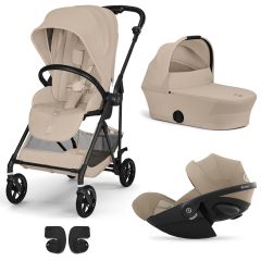 Trio Melio Carbon 6 + reiswieg + Cloud G i-Size