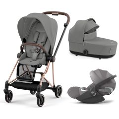 Trio Mios 3 kinderwagen + Mios Lux reiswieg + Cloud T i-Size