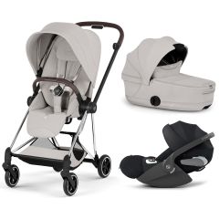 Trio Mios 4 + plooibare reiswieg + Cloud T i-Size