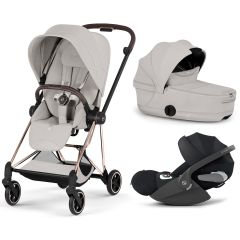Trio Mios 4 + plooibare reiswieg + Cloud T i-Size