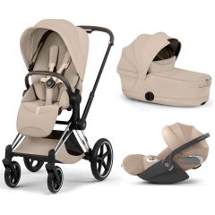 Trio Priam 5 + plooibare reiswieg + Cloud T i-Size