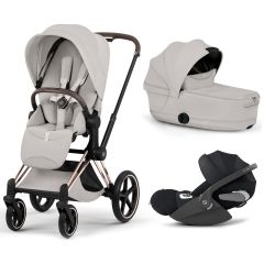 Trio Priam 5 + plooibare reiswieg + Cloud T i-Size