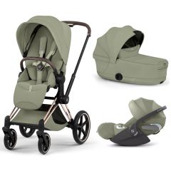 Trio Priam 5 + plooibare reiswieg + Cloud T i-Size