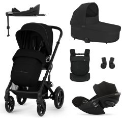 Trio Talos S Lux 3 + S Lux reiswieg + Cloud G i-Size + G Base + Amya draagzak