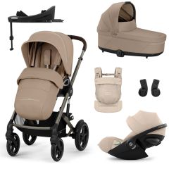 Trio Talos S Lux 3 + S Lux reiswieg + Cloud G3 i-Size + G3 Base + Amya draagzak