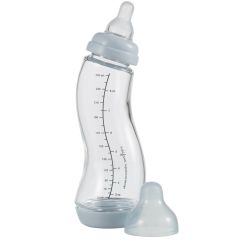 Natural S-flesje glas 250ml