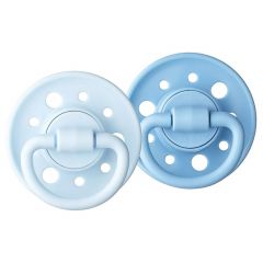 Set van 2 Gaia ronde rubberen fopspenen 6-36m