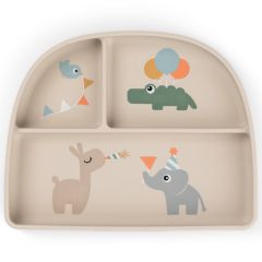 Stick&Stay bord met compartimenten voor kinderen