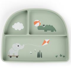 Stick&Stay bord met compartimenten voor kinderen